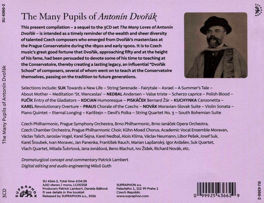 Many Pupils of Antonín Dvořák cover art