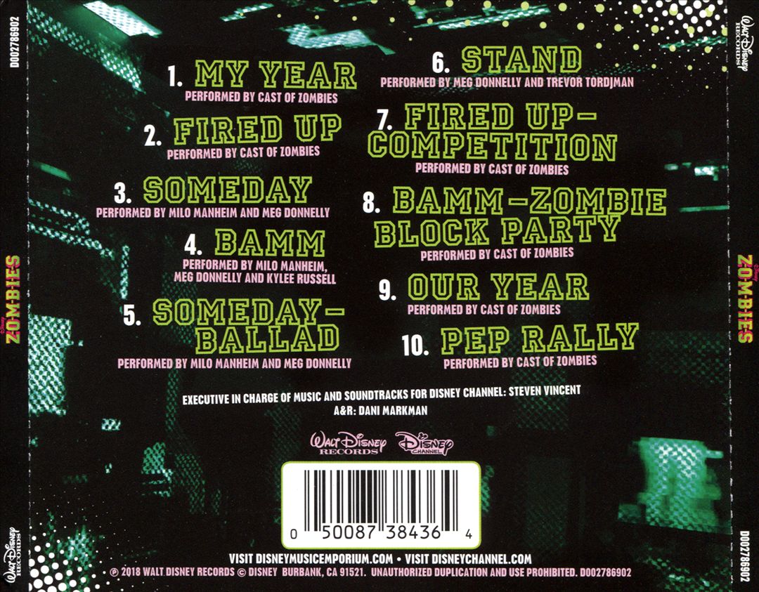 ZOMBIES [Original TV Movie Soundtrack] cover art