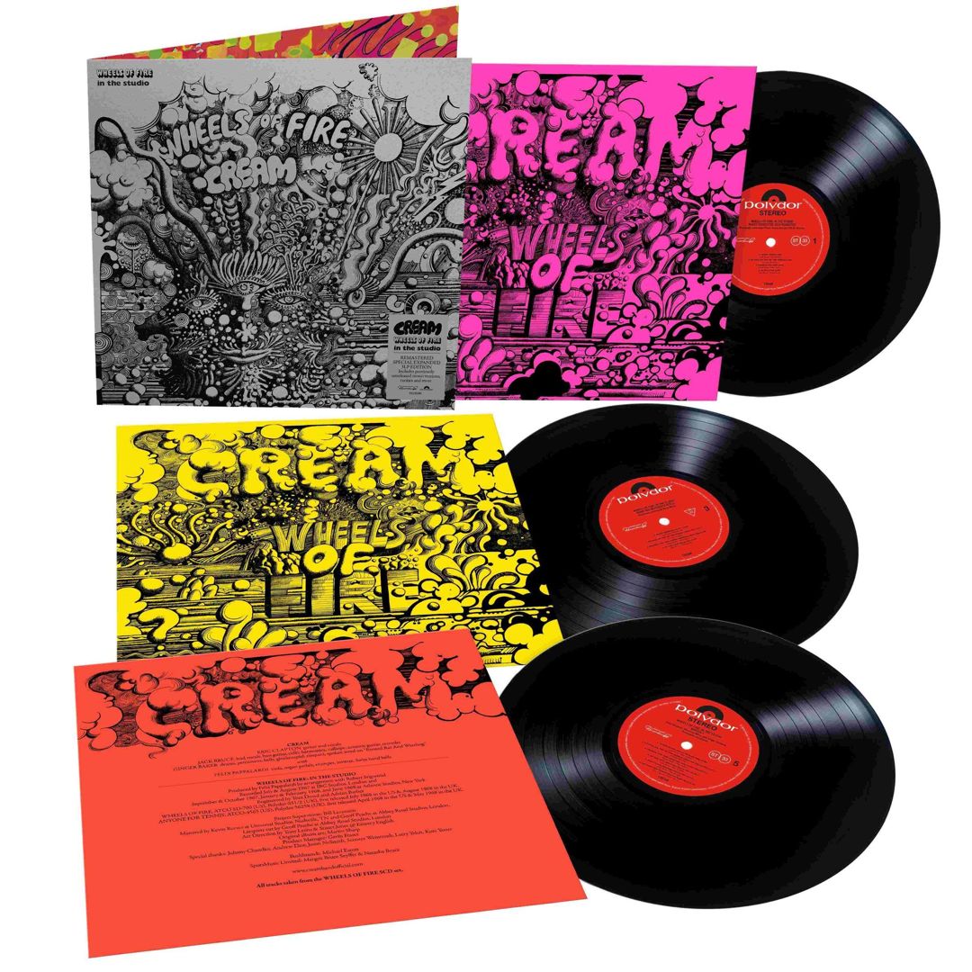 Wheels of Fire: In the Studio [180g 3 LP] cover art