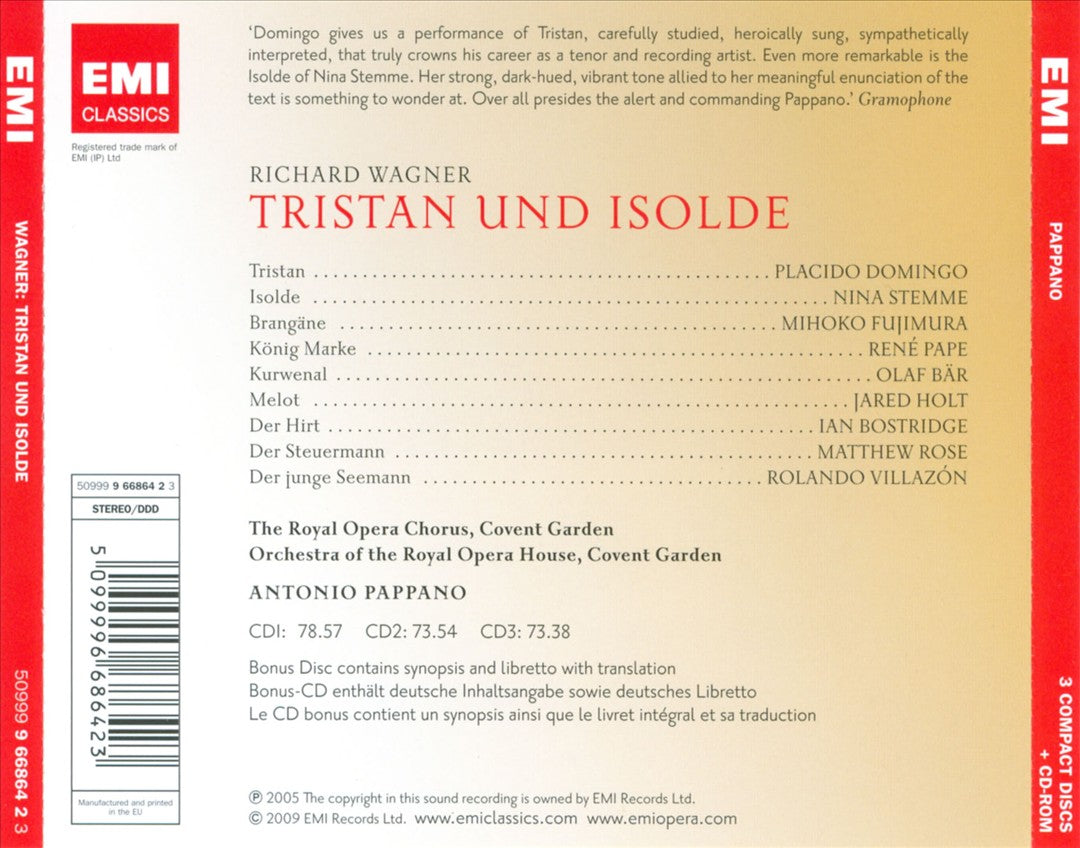 Wagner: Tristan und Isolde cover art