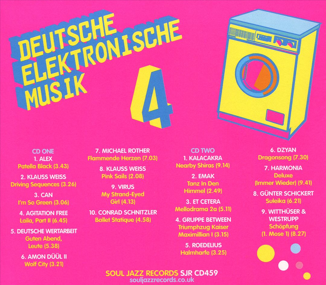Deutsche Elektronische Musik, Vol. 4: Experimental German Rock and Electronic Music 1971-1983 cover art