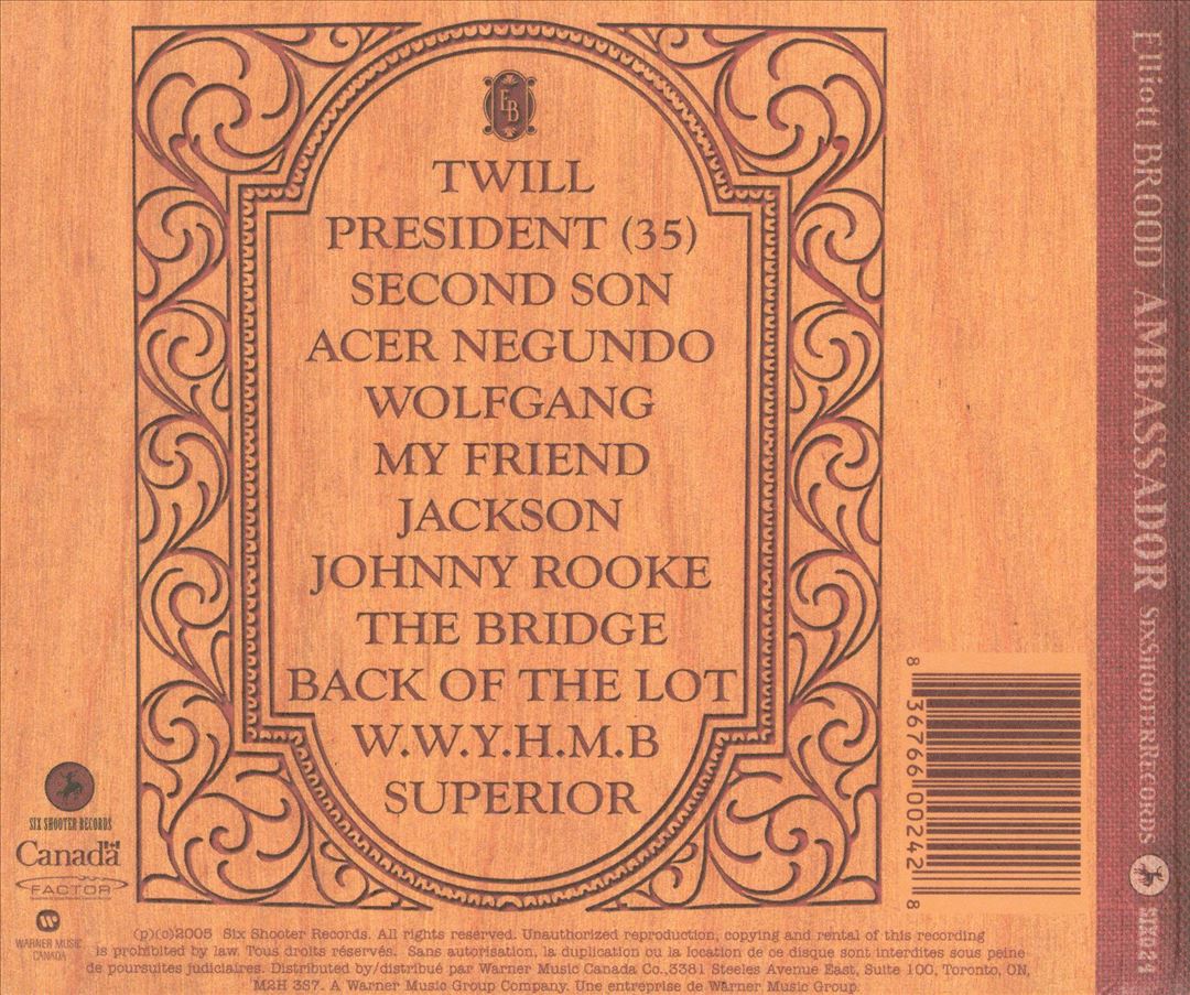 Ambassador cover art