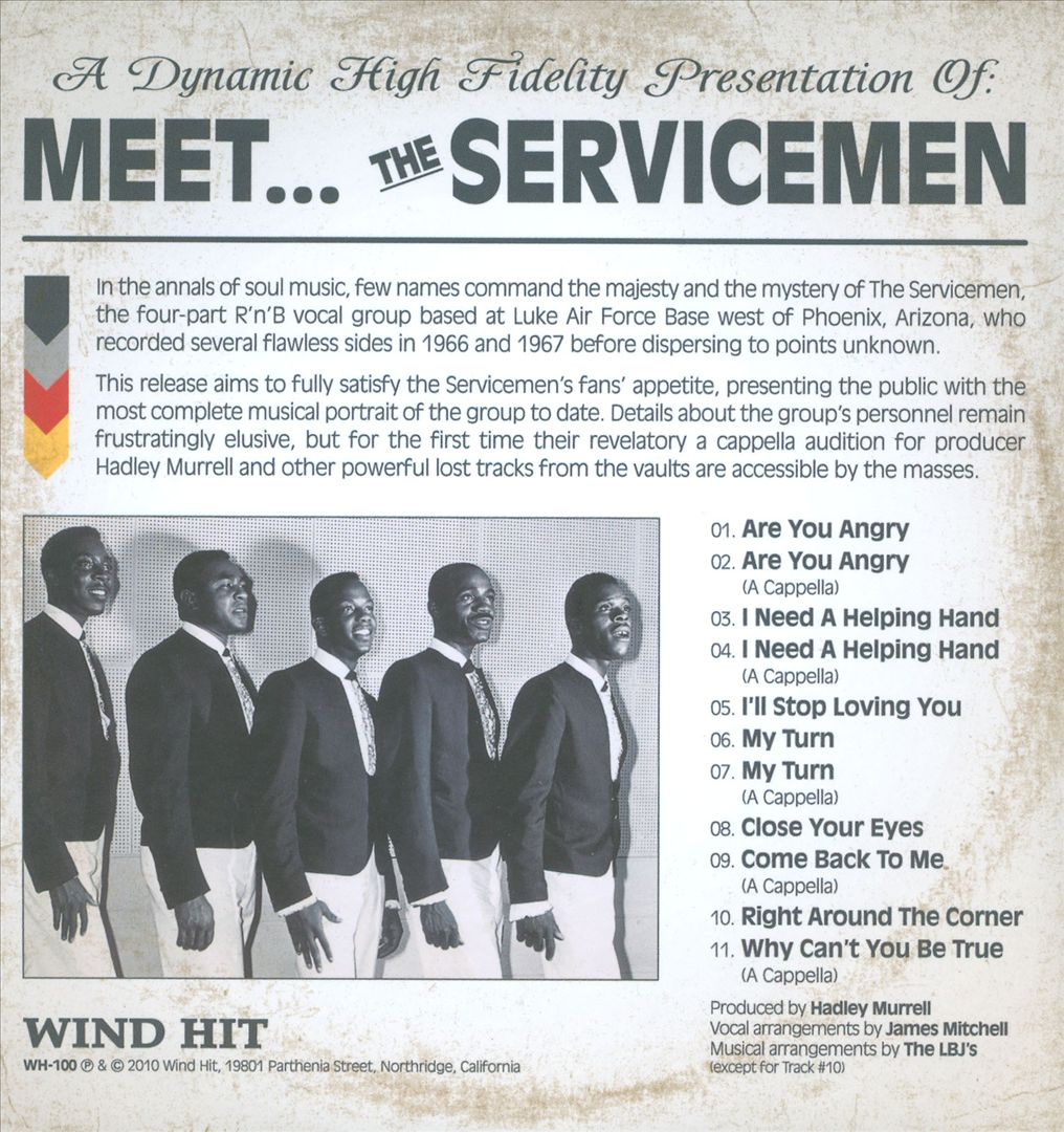 Meet... the Servicemen: Classic Soul from Phoenix, Arizona cover art
