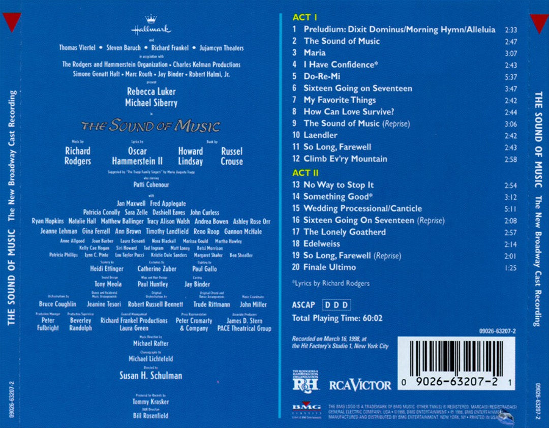 The Sound of Music [Original Soundtrack] cover art