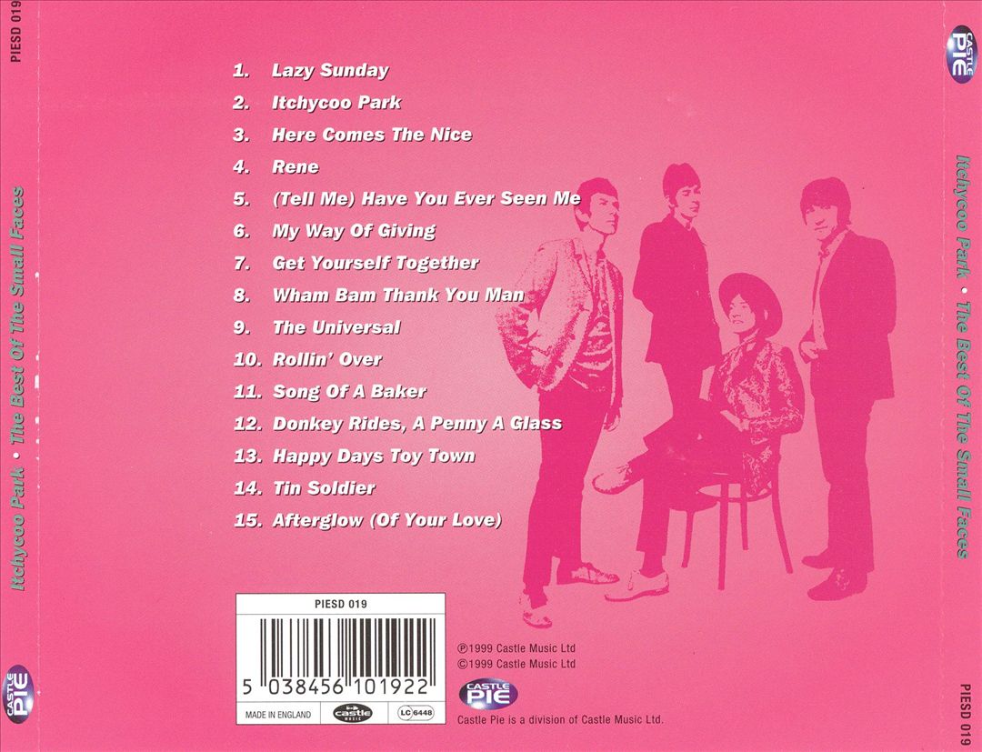 Itchycoo Park cover art
