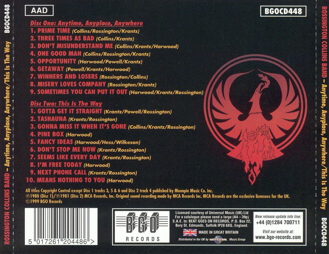 Anytime, Anyplace, Anywhere/This Is the Way cover art