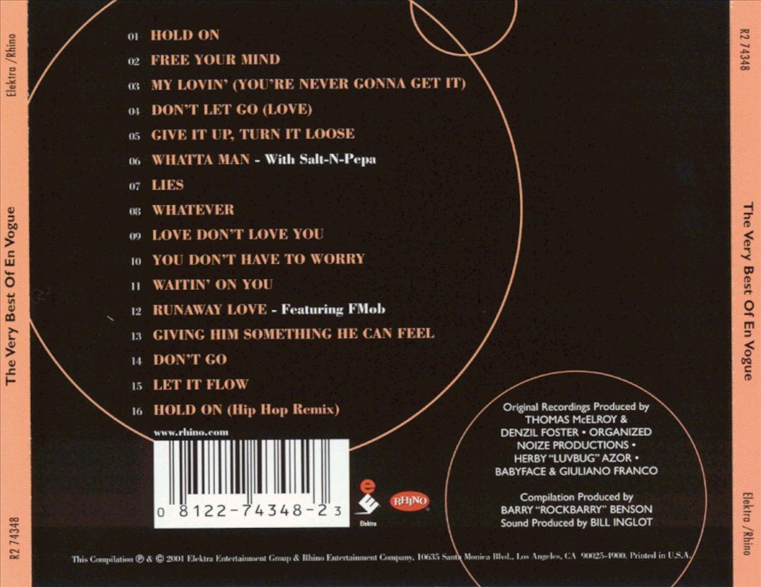 Very Best of En Vogue cover art