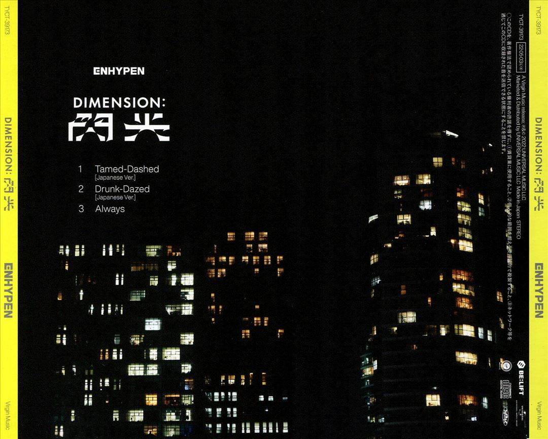DIMENSION : SENKOU [Standard Edition CD] cover art