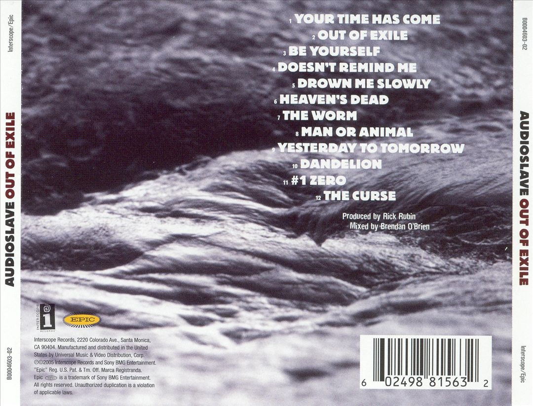 Out of Exile cover art