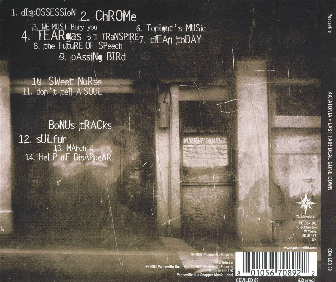 Last Fair Deal Gone Down [Bonus Tracks] cover art