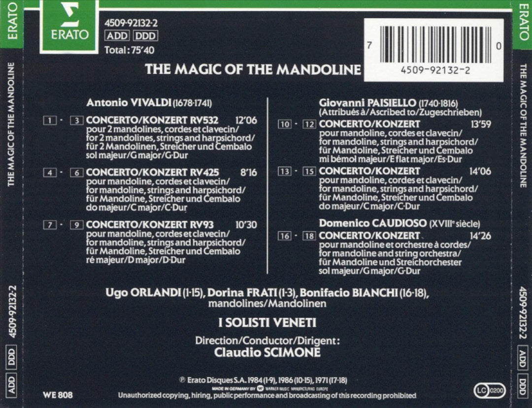 Magic of the Mandoline cover art