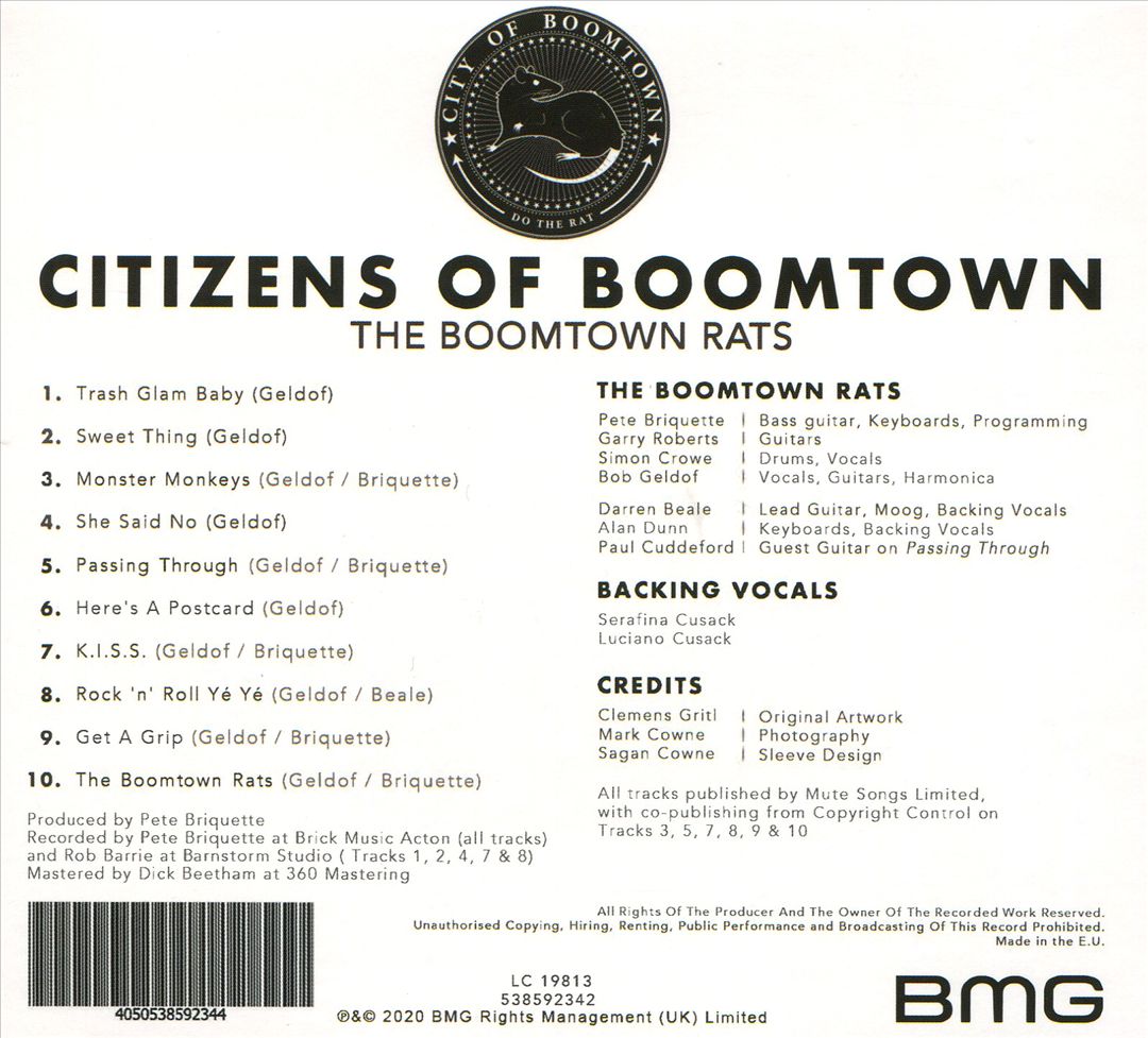 Citizens of Boomtown cover art