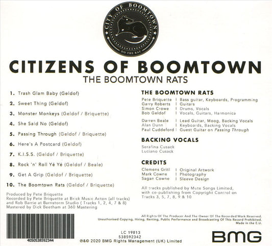 Citizens of Boomtown cover art