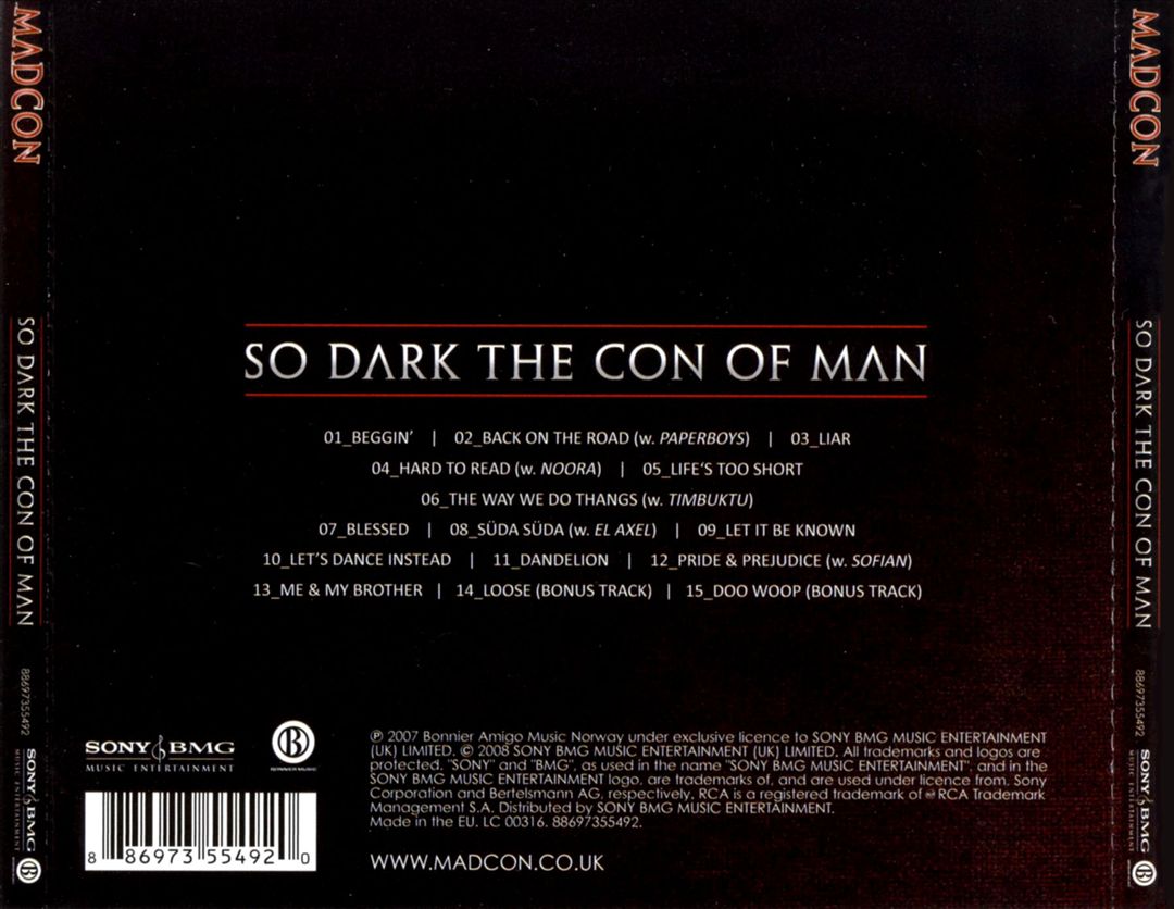 So Dark the Con of Man [Bonus Tracks] cover art