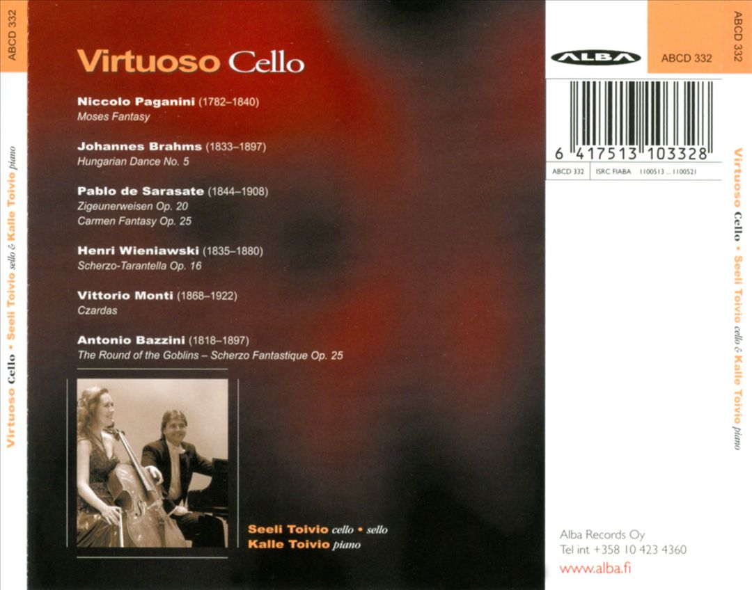 Virtuoso Cello cover art