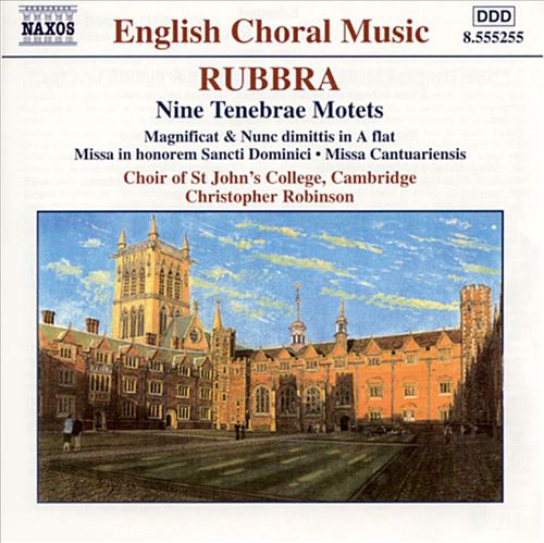 Edmund Rubbra: Nine Tenebrae Motets cover art