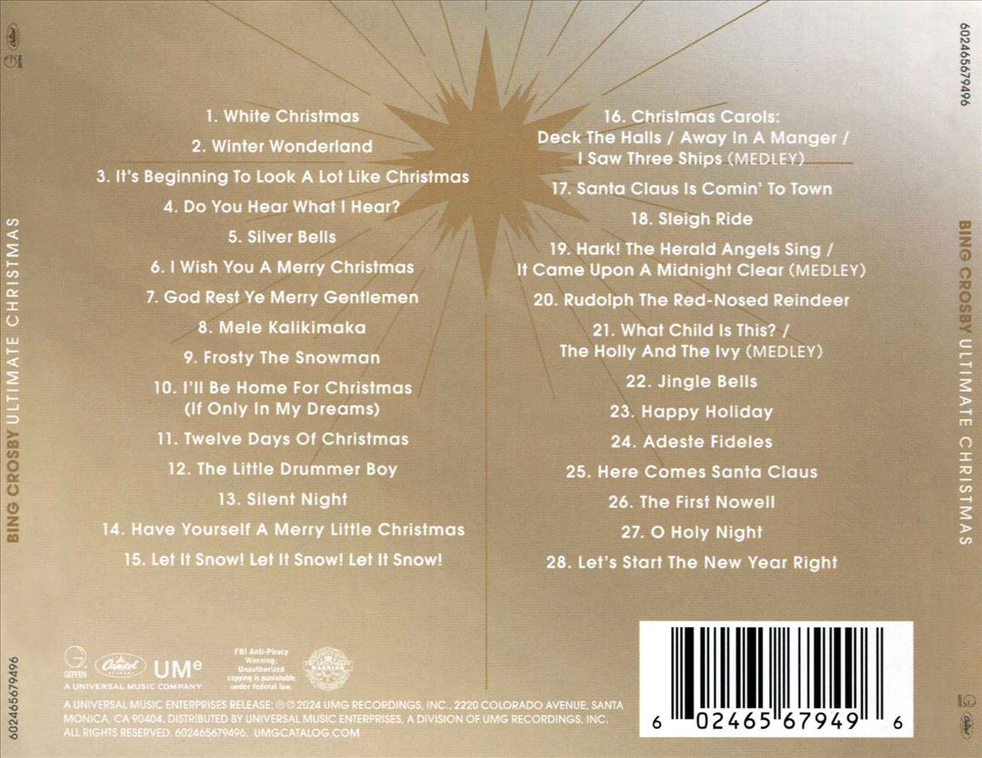 Ultimate Christmas cover art