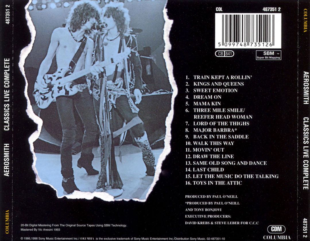 Classics Live!: Complete cover art