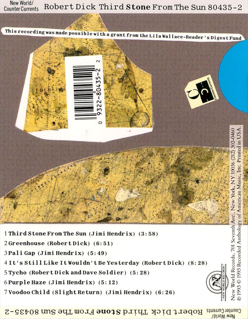 Third Stone From the Sun cover art