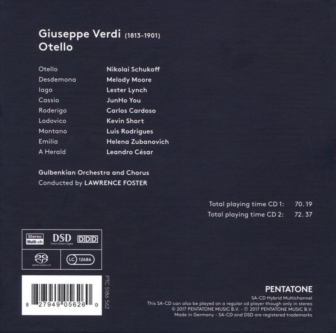 Verdi: Otello cover art