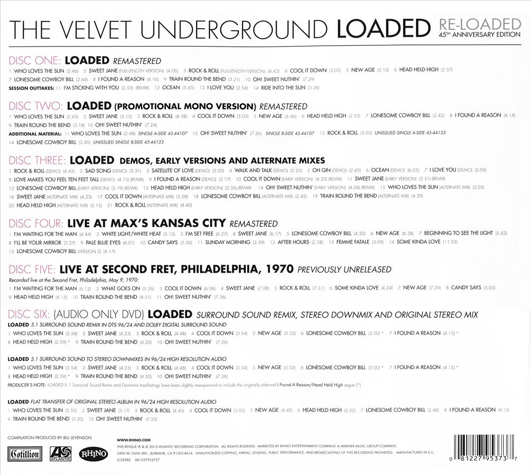 Loaded [Re-Loaded 45th Anniversary Edition Box Set]  cover art