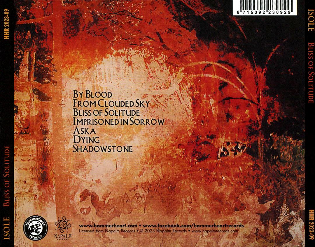 Bliss of Solitude cover art