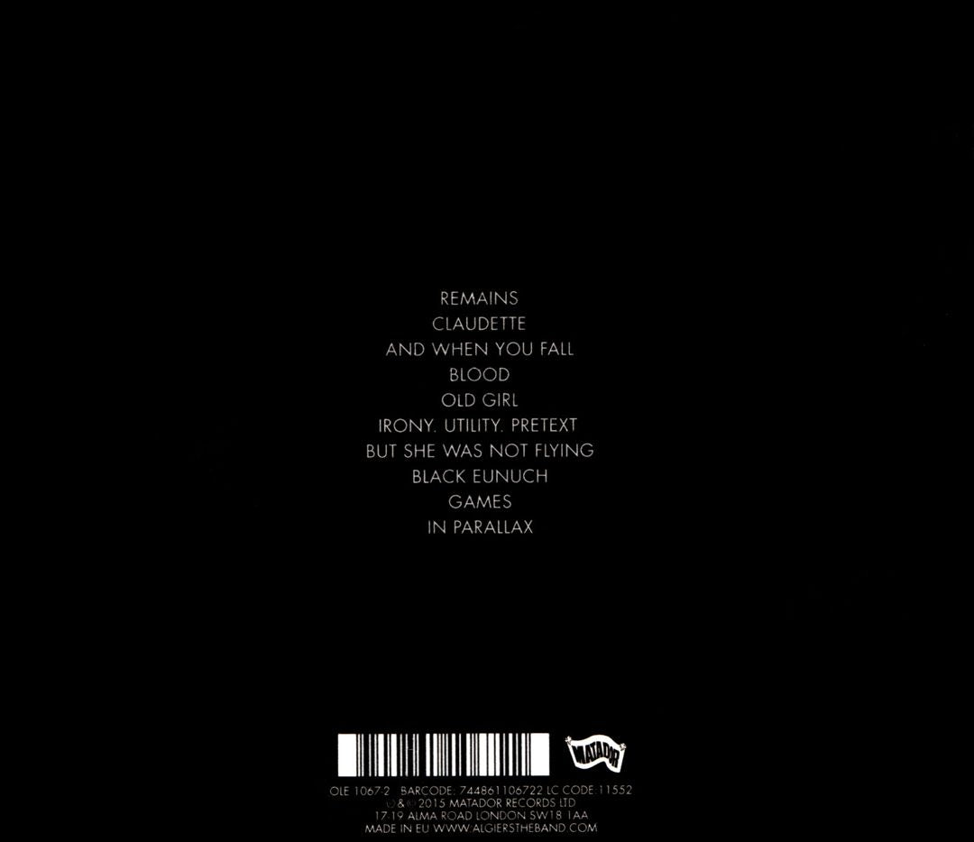 Algiers cover art