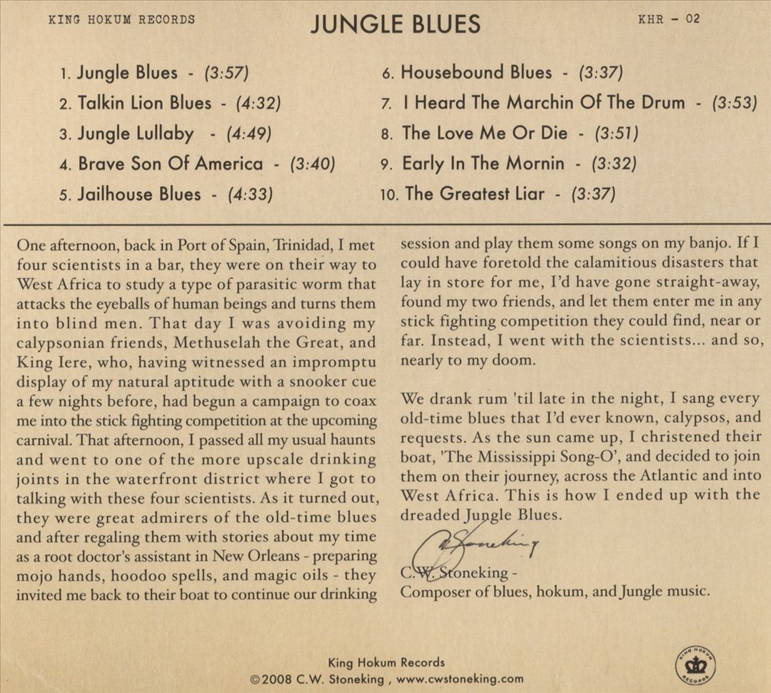 Jungle Blues cover art