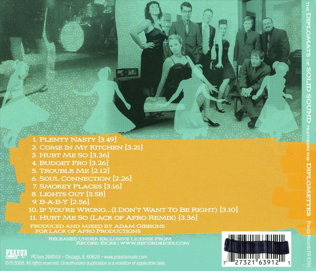 Diplomats of Solid Sound Featuring the Diplomettes cover art