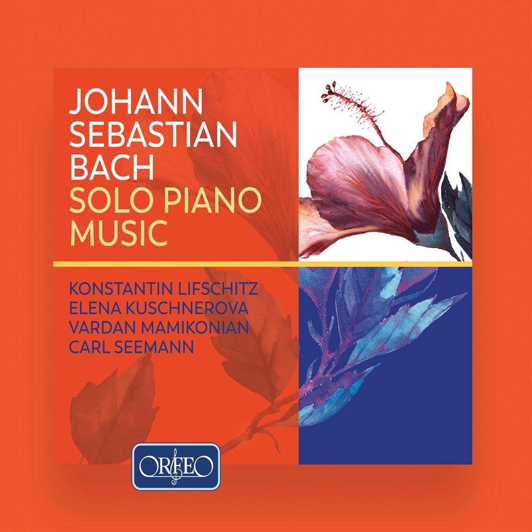 Johann Sebastian Bach: Solo Piano Music cover art