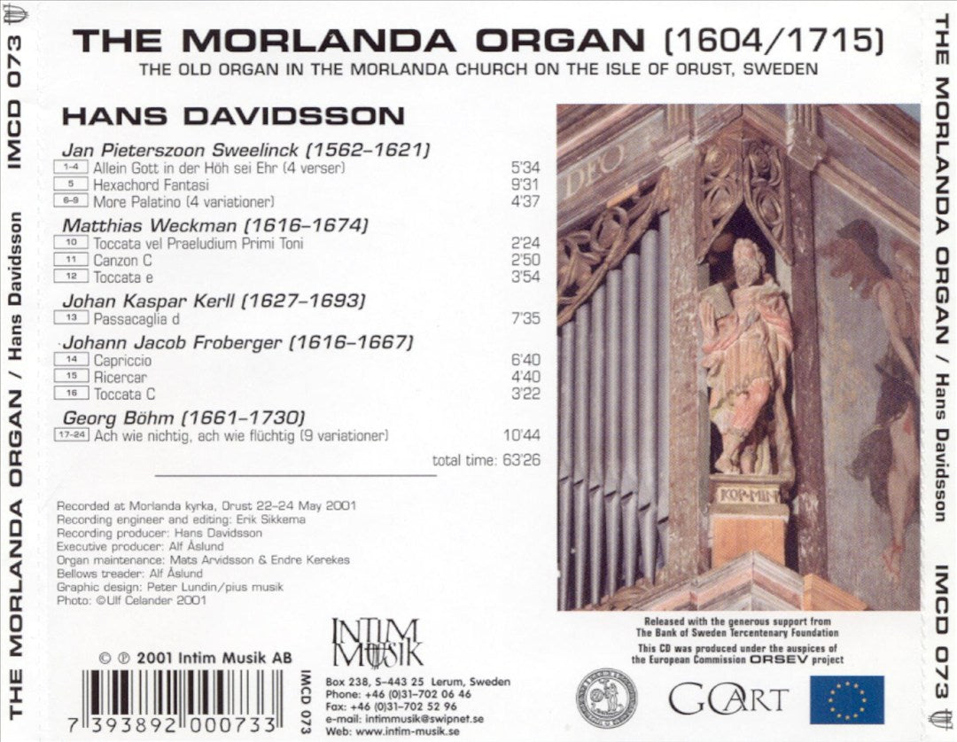Morlanda Organ cover art