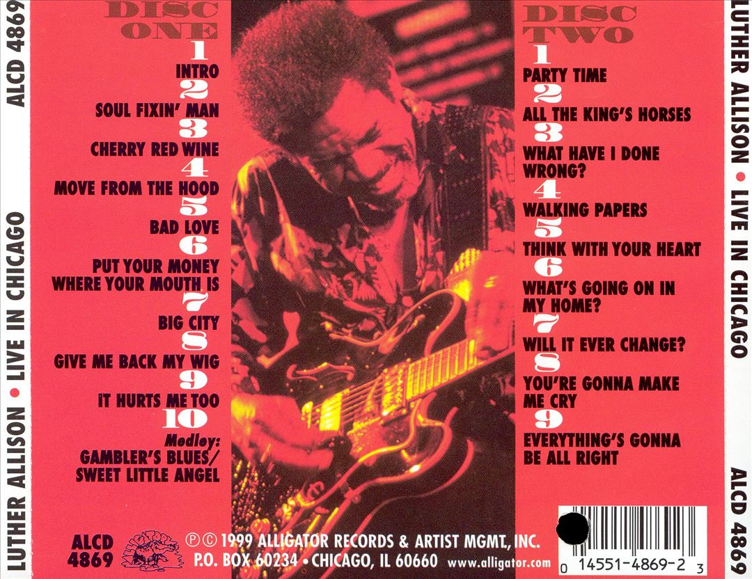 Live in Chicago cover art