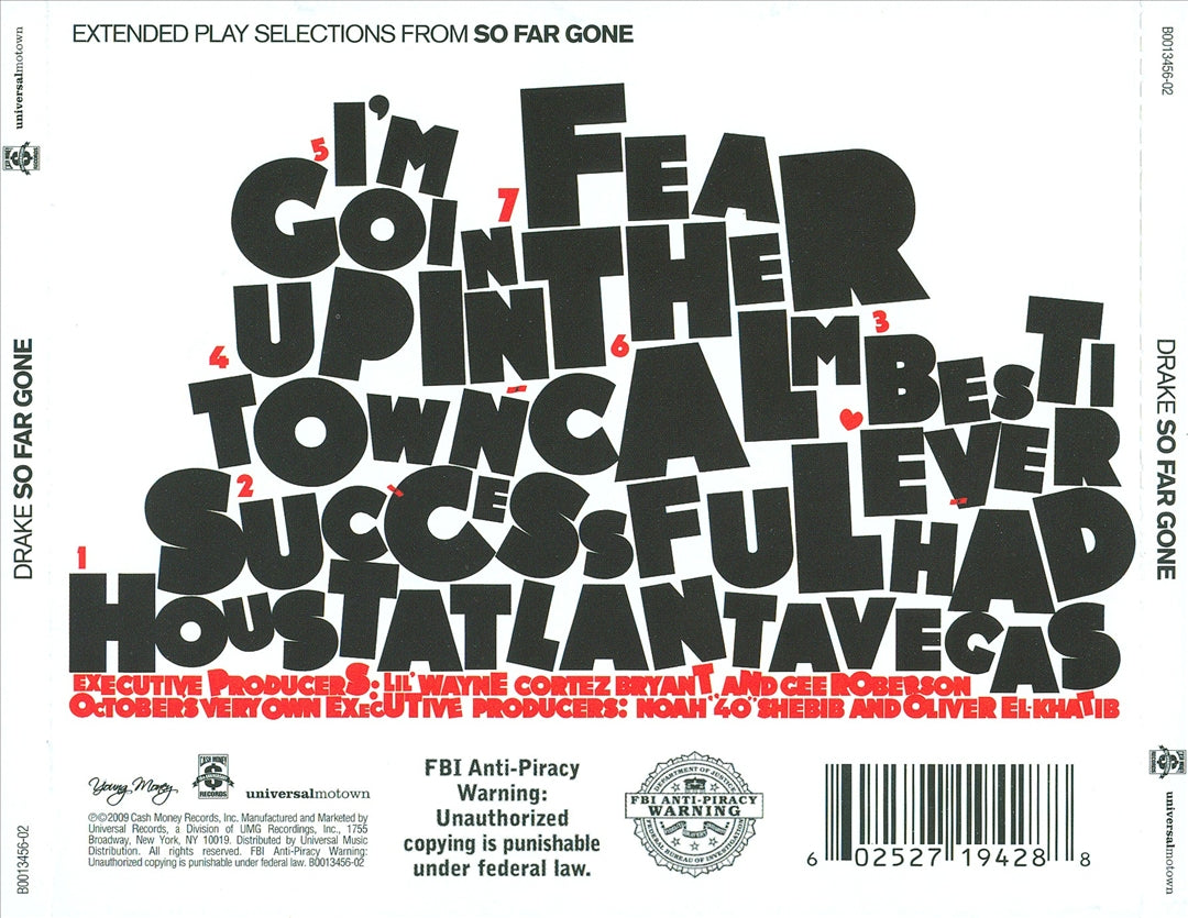 So Far Gone cover art