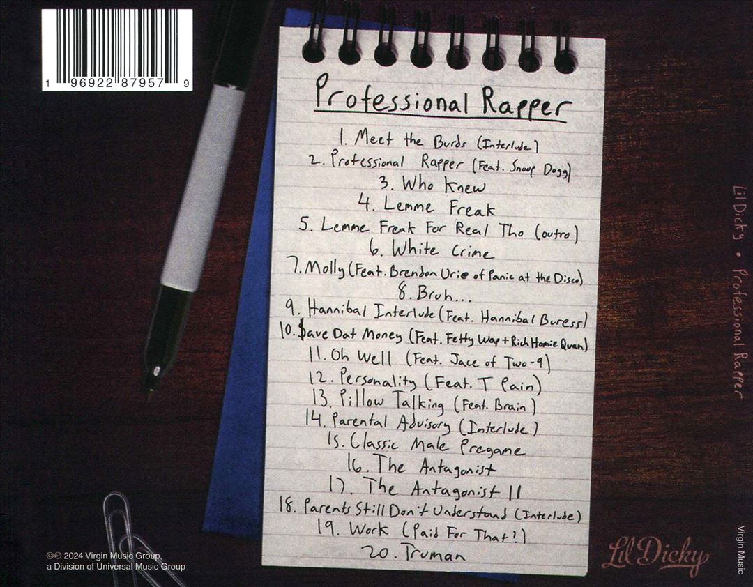 Professional Rapper cover art