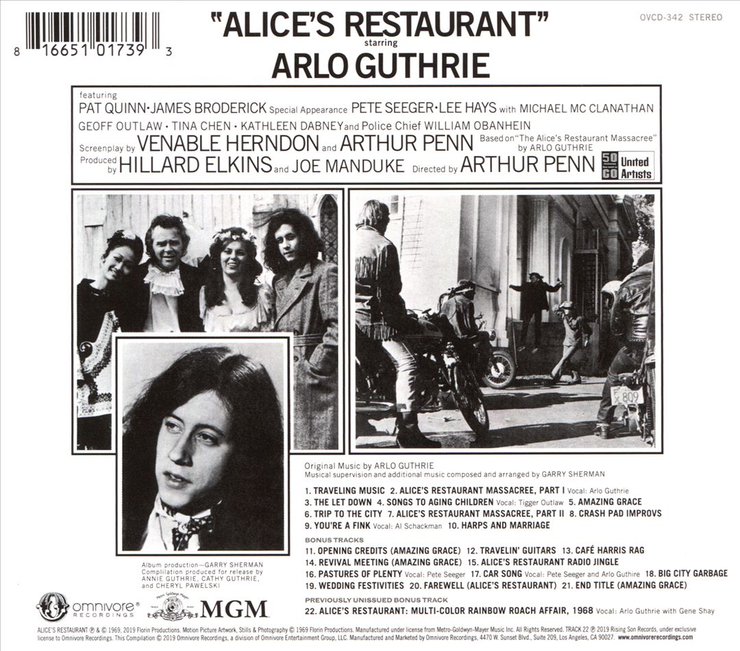 Alice's Restaurant [50th Anniversary Edition] cover art
