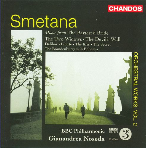 Smetana: Music from the Bartered Bride; The Two Widows; The Devil's Wall cover art