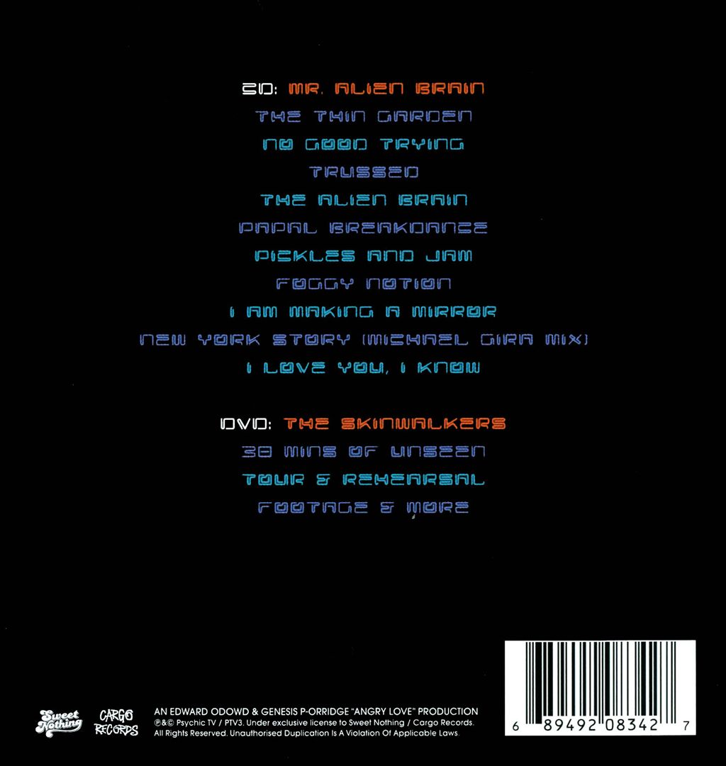 Mr. Alien Brain Vs. the Skinwalkers cover art