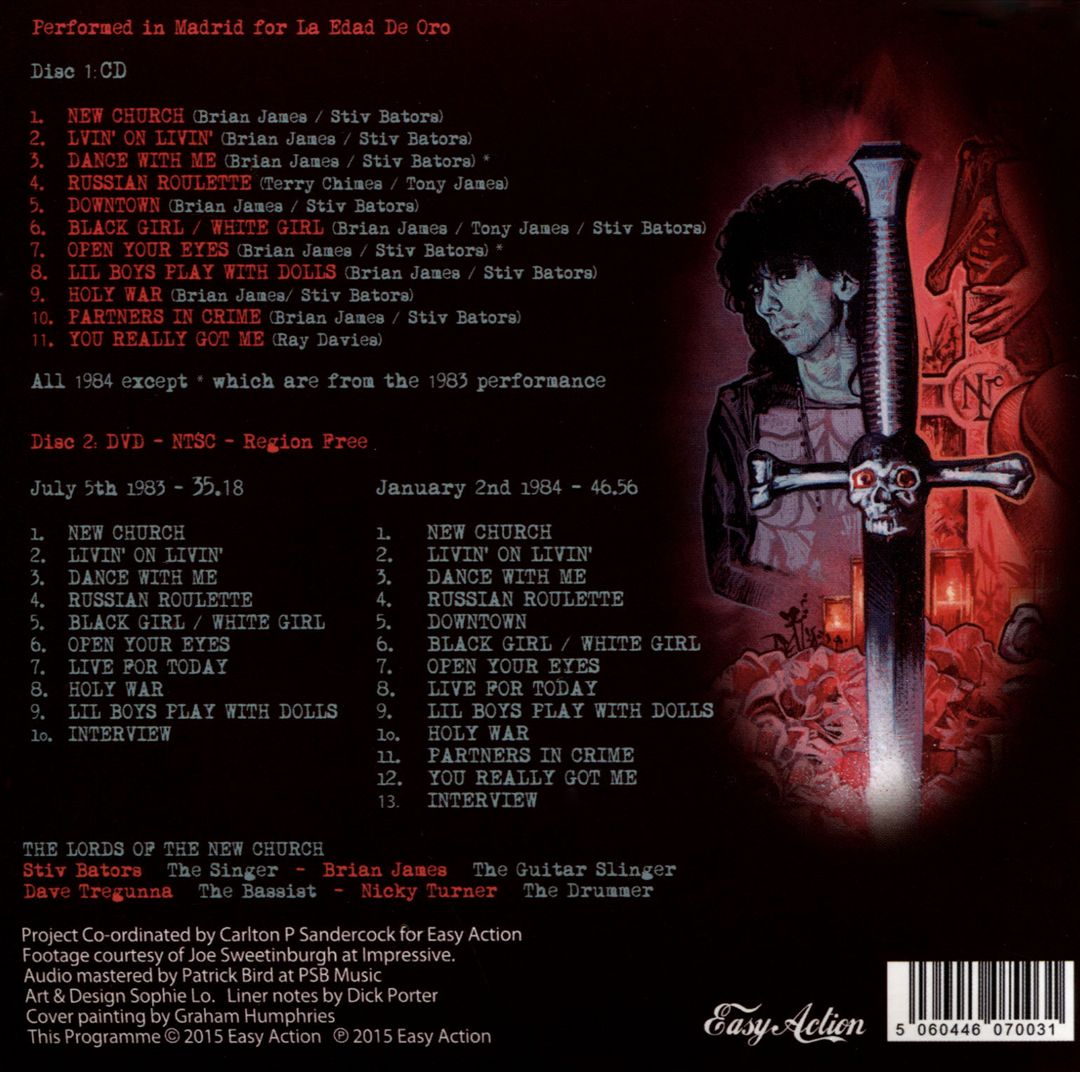 Diablos: La Edad de Oro. Madrid Spain [CD/DVD] cover art