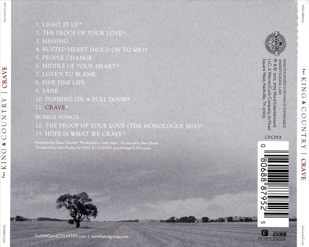 Crave cover art