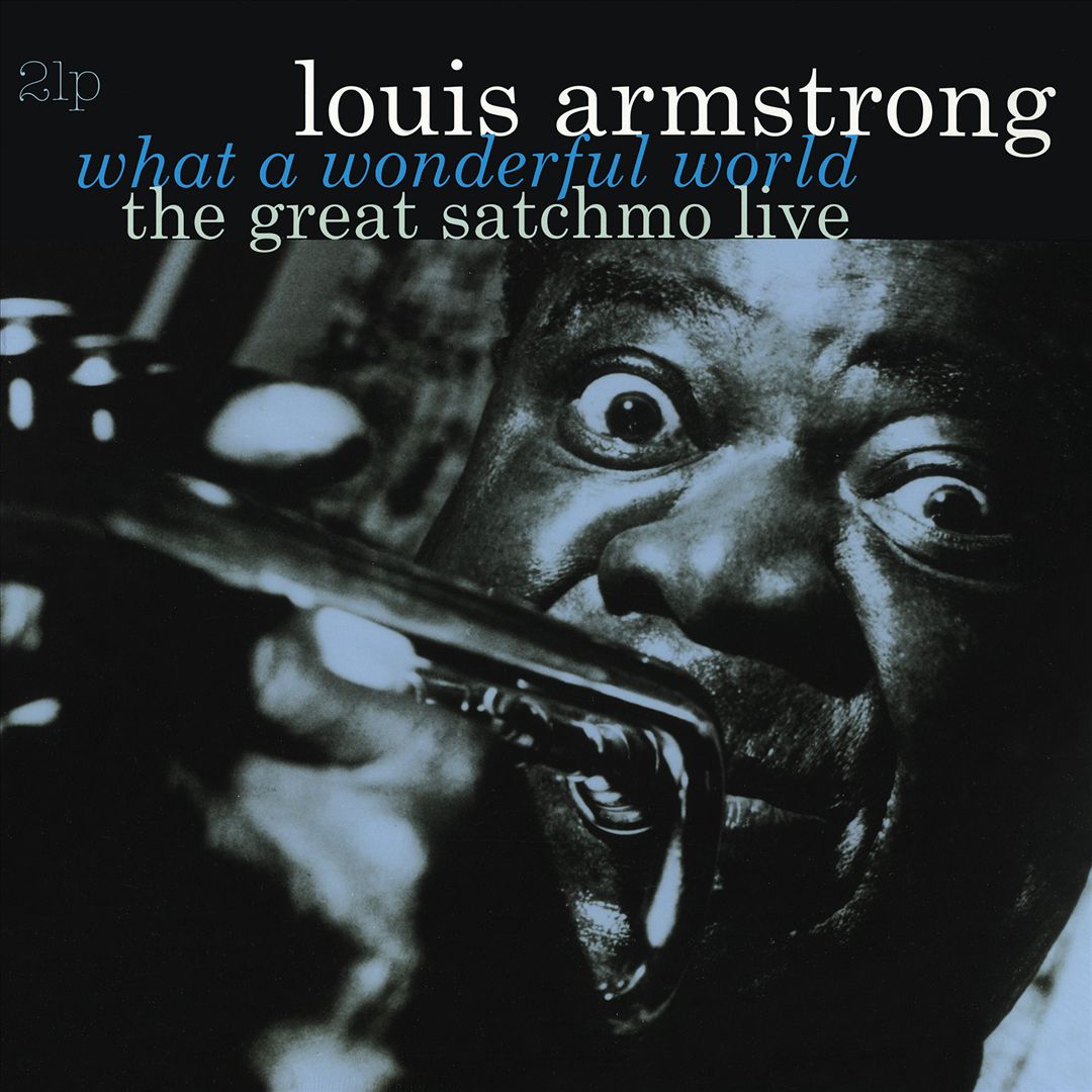 Great Satchmo: Live/ What a Wonderful World cover art