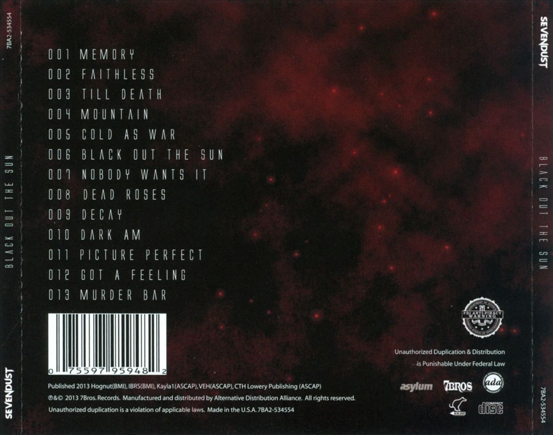 Black Out the Sun cover art