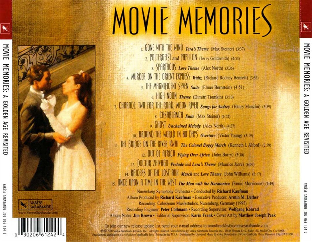 Movie Memories: Themes from Hollywood's Historic Classics cover art