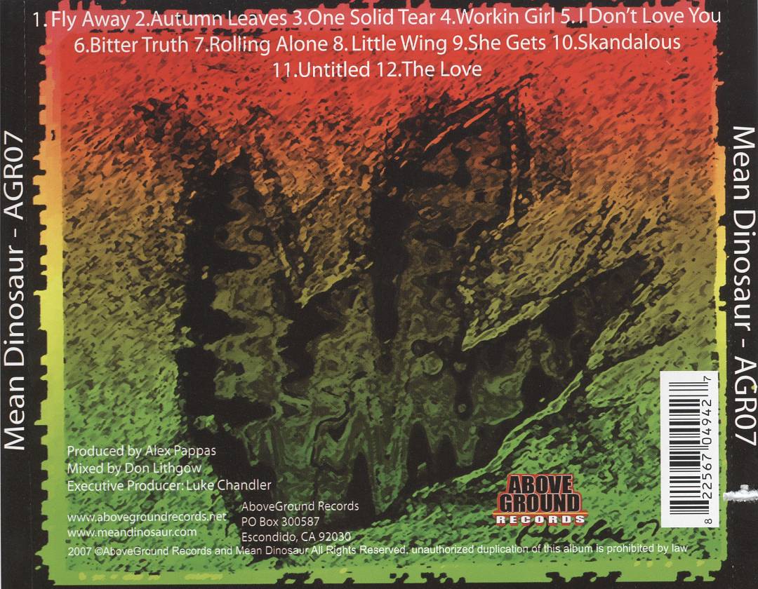 Mean Dinosaur cover art