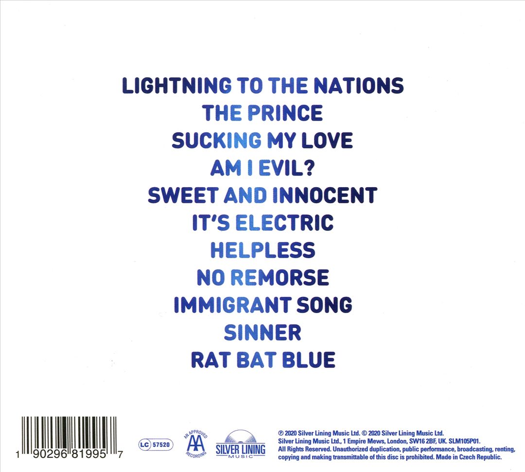 Lightning to the Nations 2020 [Re-Recorded Version] cover art