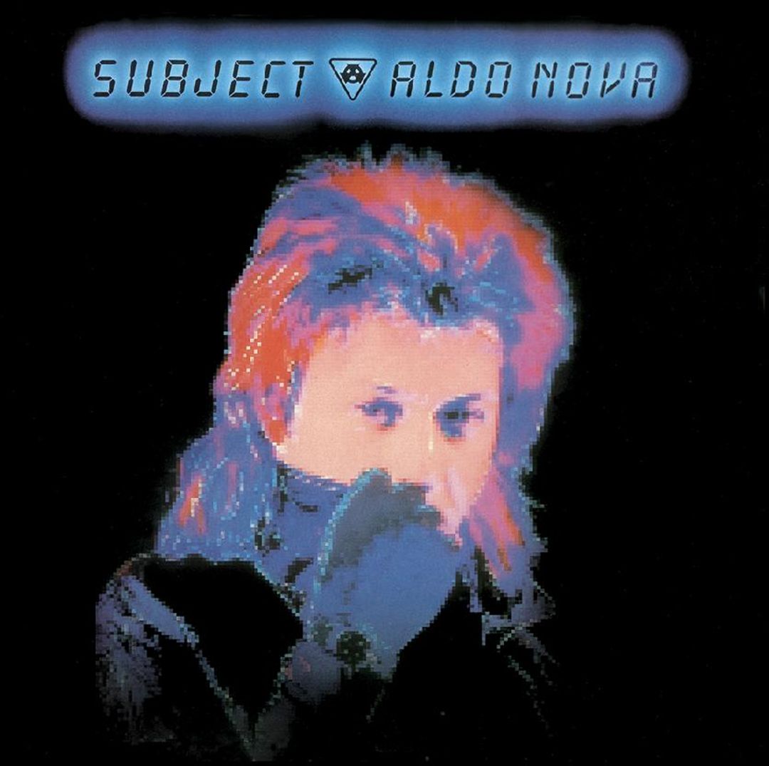 Subject...Aldo Nova cover art