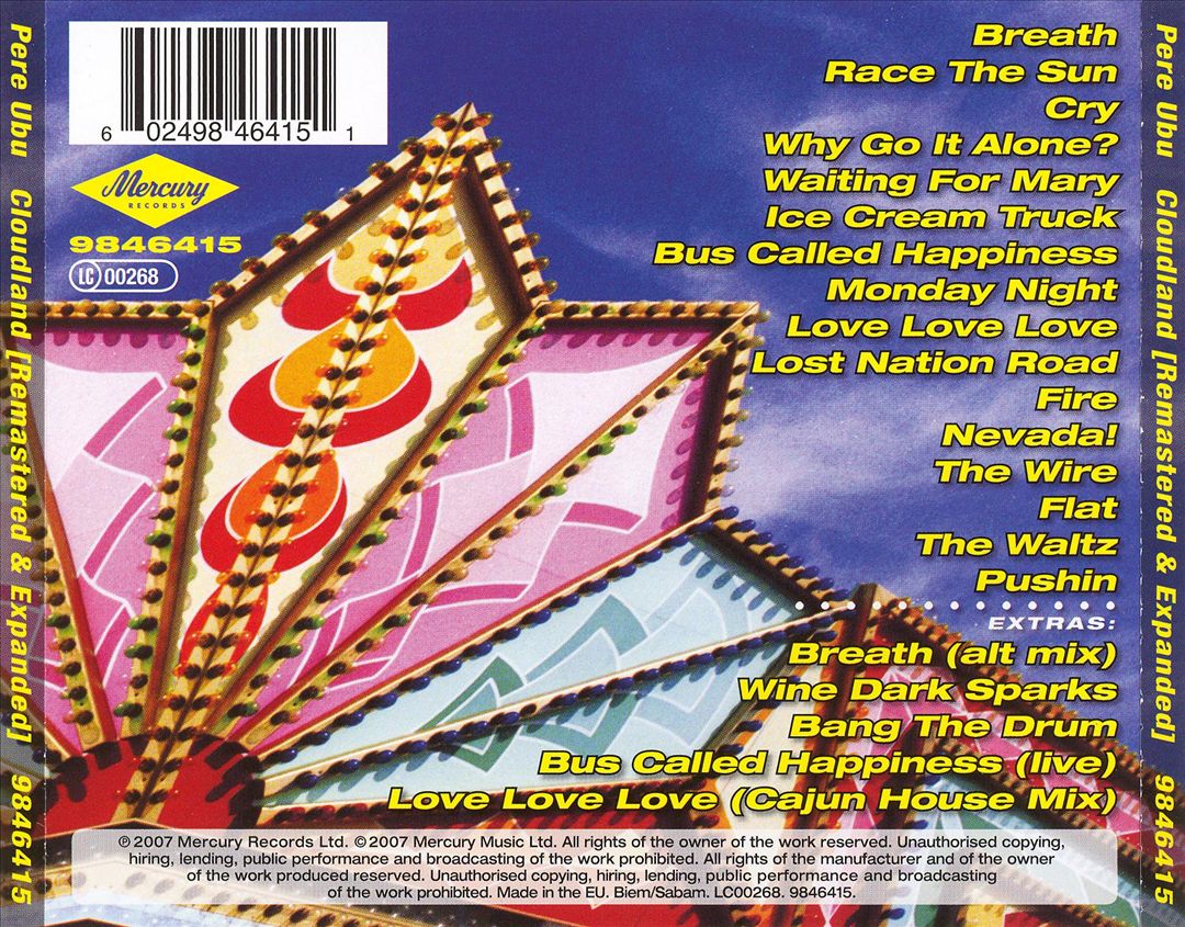 Cloudland [UK Bonus Tracks] cover art
