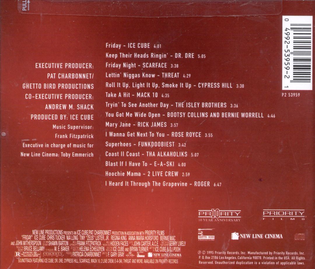 Friday [Original Motion Picture Soundtrack] cover art