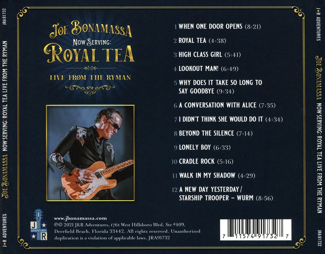 Now Serving: Royal Tea [Live From the Ryman] cover art