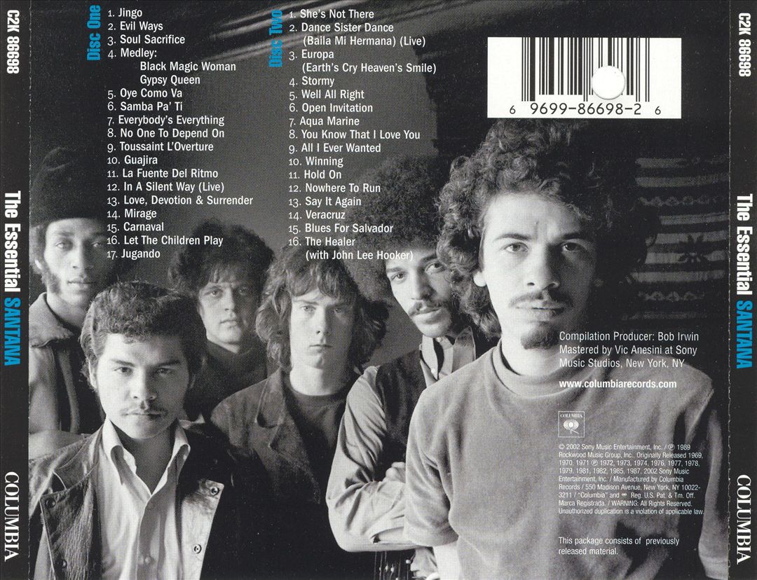 Essential Santana [Sony] cover art