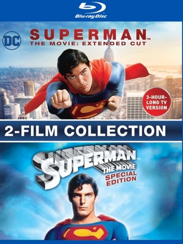 Superman the Movie: Extended Cut and Special Edition - 2-Film Collection [Blu-ray] cover art